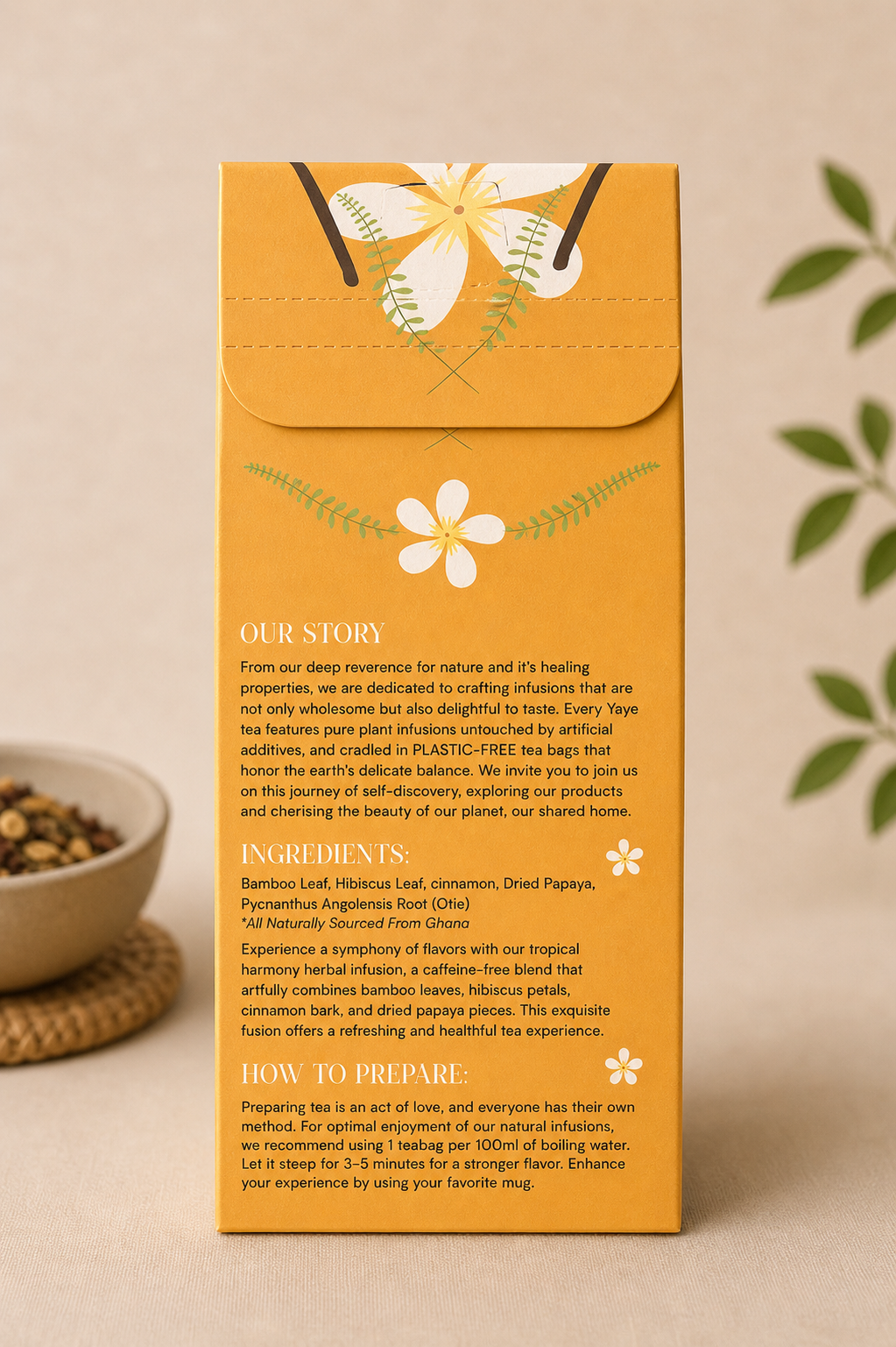 Hibiscus Cinnamon Tropical Herbal Infusion