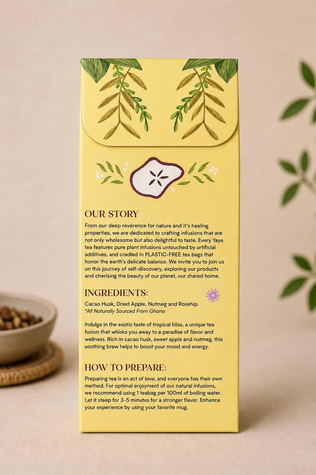 Rosehip Cacao Herbal Infusion