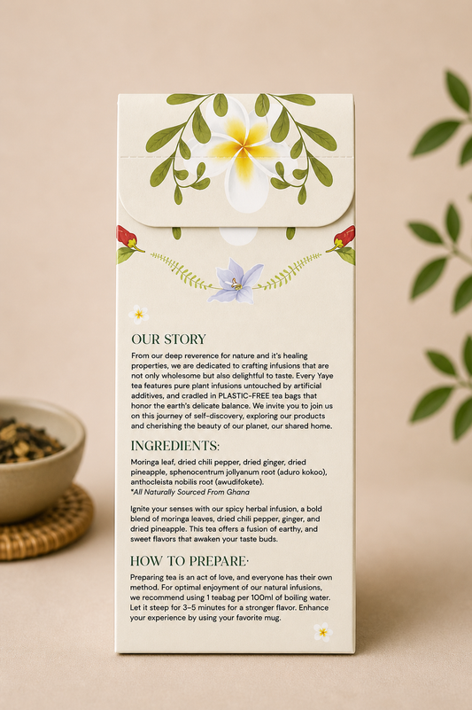 Moringa Sunrise Herbal Infusion