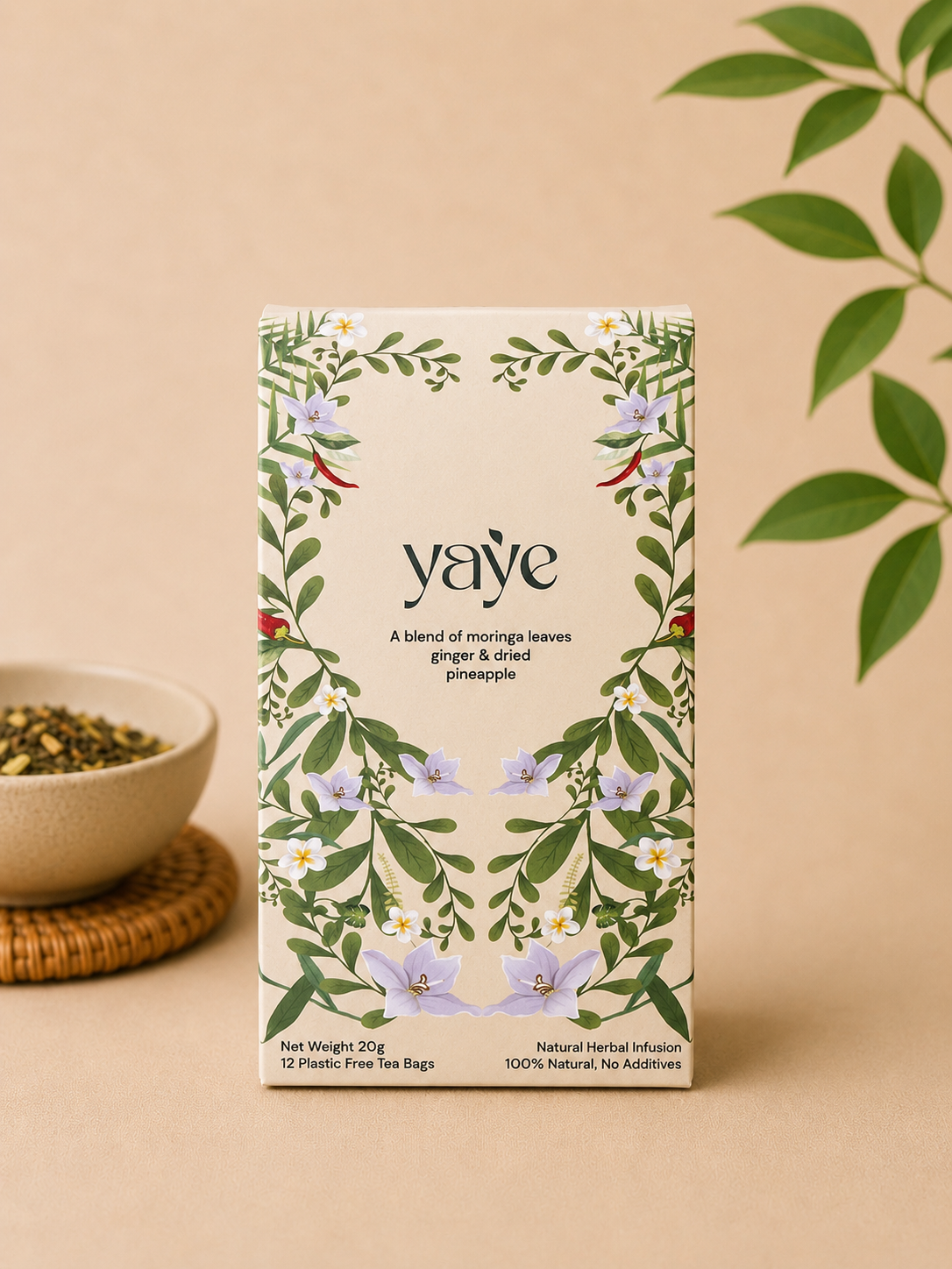 Moringa Sunrise Herbal Infusion